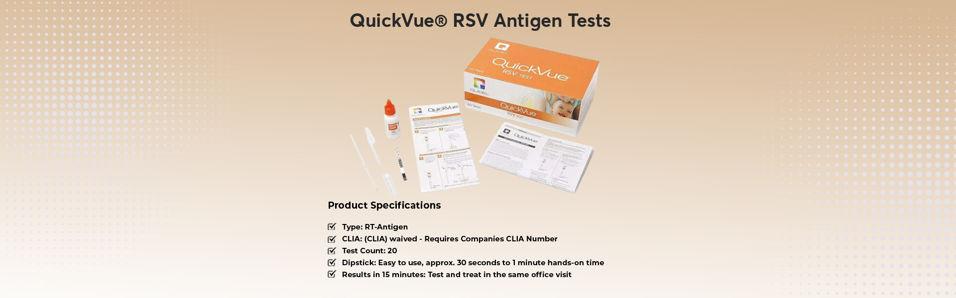 QuickVue®-RSV-Antigen-Tests